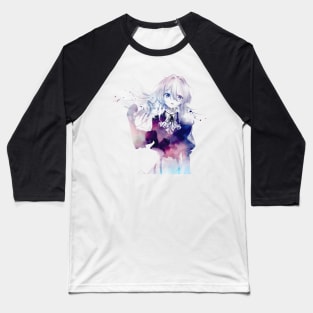 cloud gradient Violet Baseball T-Shirt